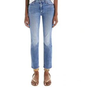 MOTHER Women's Straight Leg Jeans - Light Blue